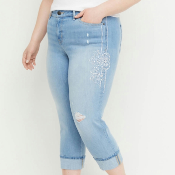 mid rise stretch jeans